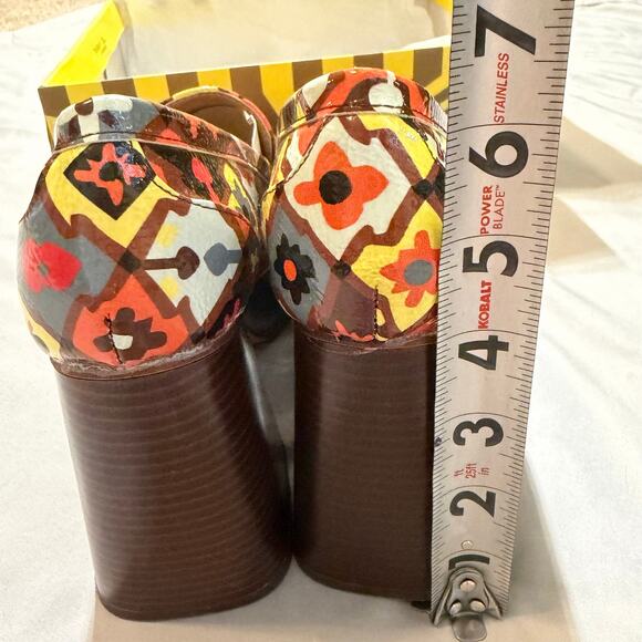 Circus NY by Sam Edelman Multicolored 60's Susie Platform Block-Heel Loafers- 8 - Picture 10 of 11